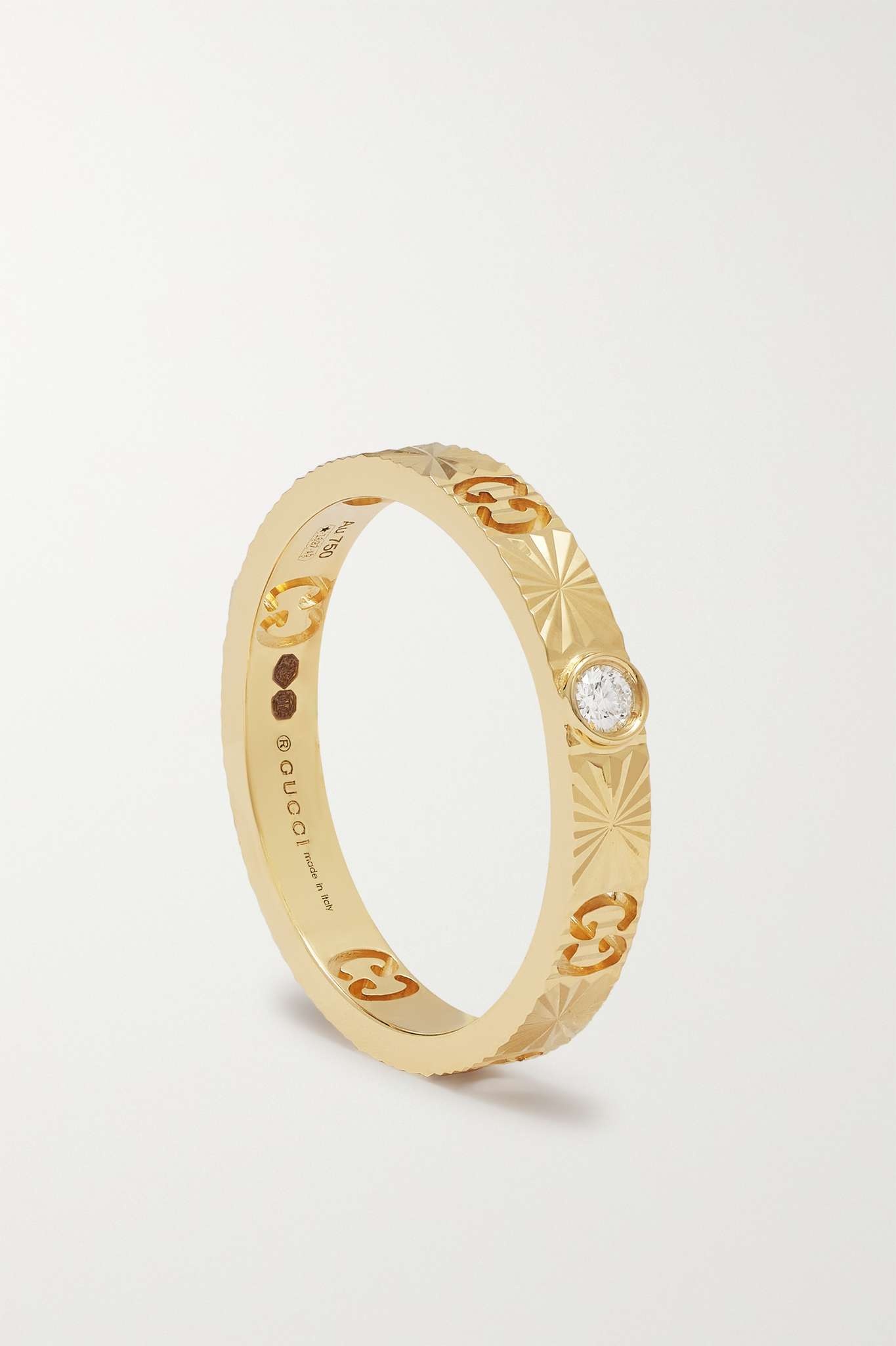 Icon 18-karat gold diamond ring - 5