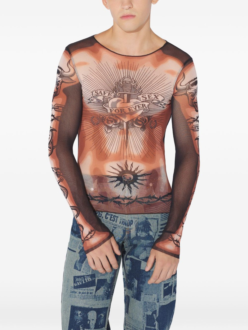 The Safe Sex Tattoo long-sleeves top 4