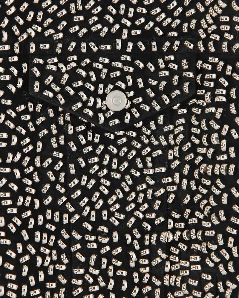 UNISEX STUDDED DENIM JACKET MADE TO ORDER 10