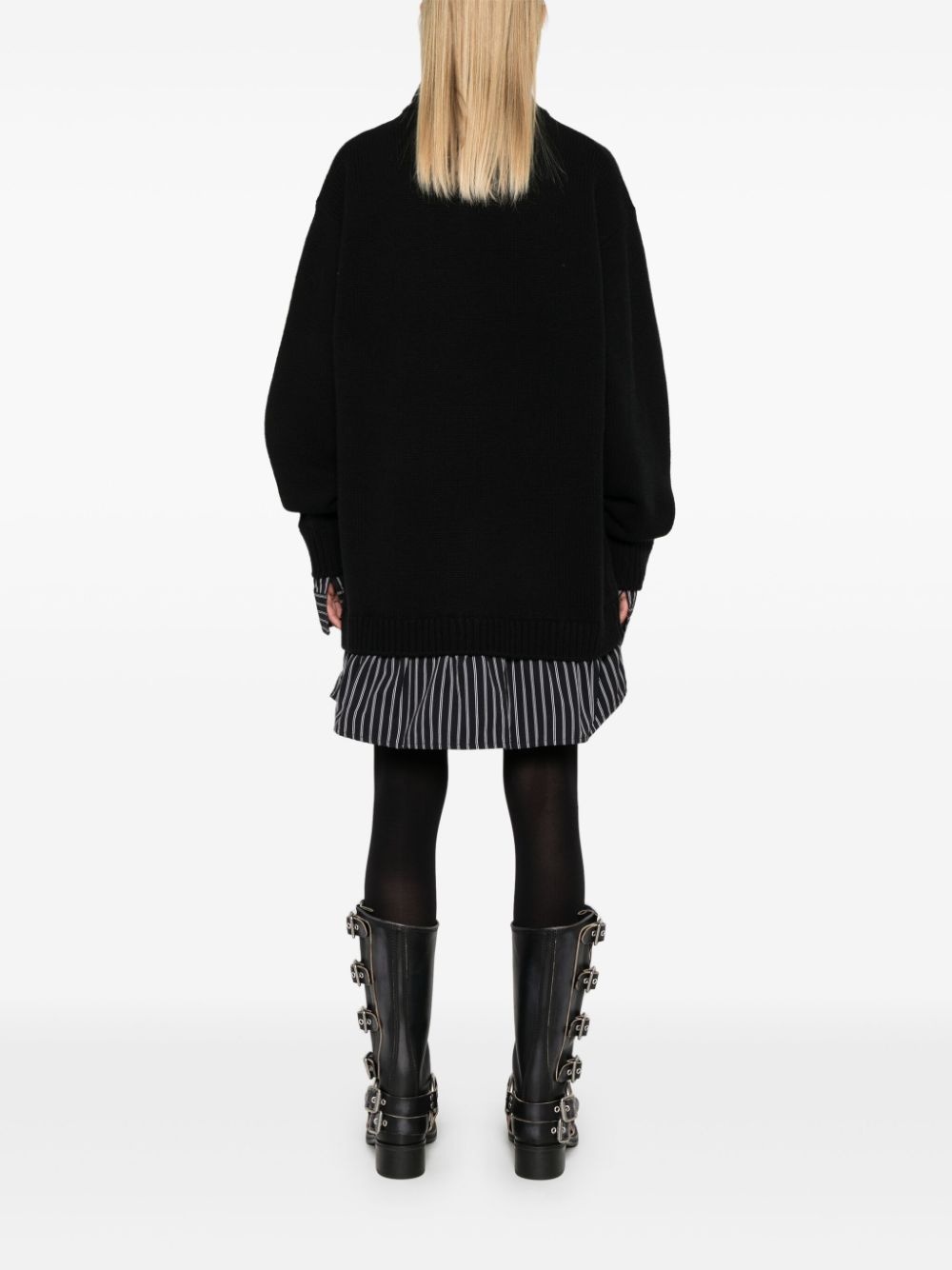 layered sweater - 4