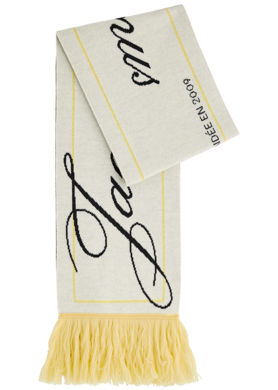 Jacquemus L'echarpe Liga Wool Scarf - 1