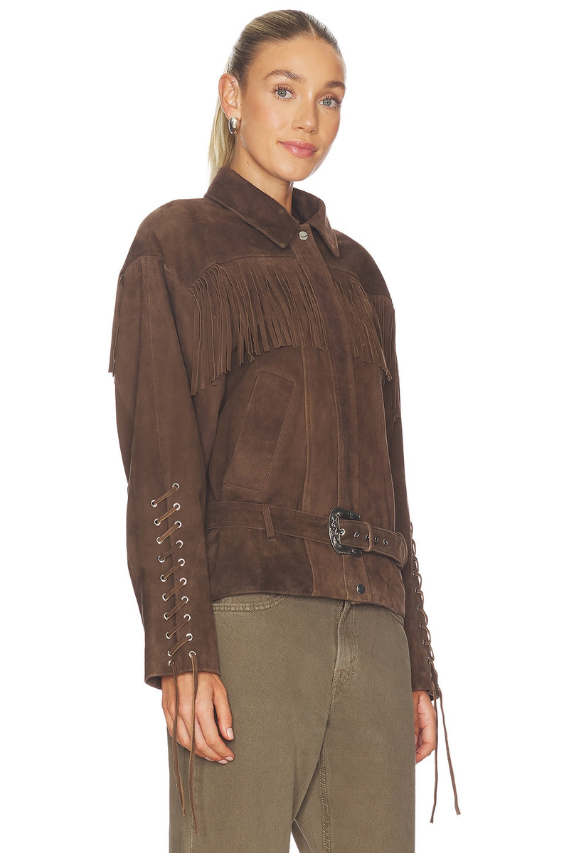 LAMARQUE Kyel Suede Jacket outlook