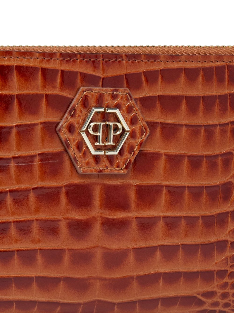 crocodile-effect zip-around wallet 4