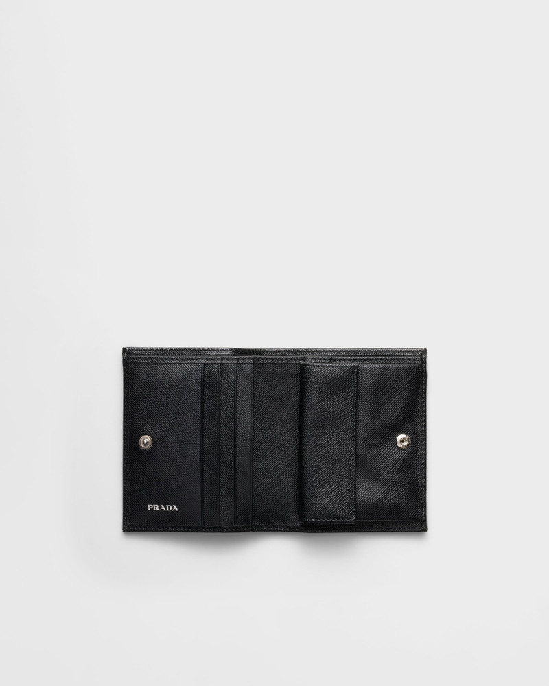 Prada Small Saffiano Leather Wallet outlook