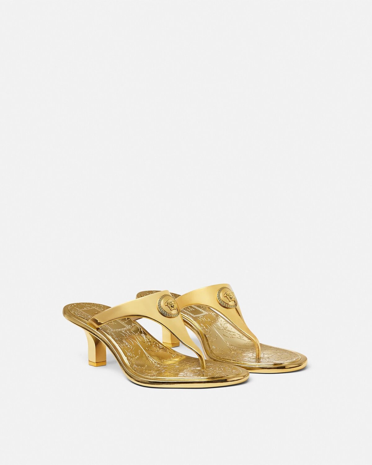 Alia Metallic Mules 55 mm - 2