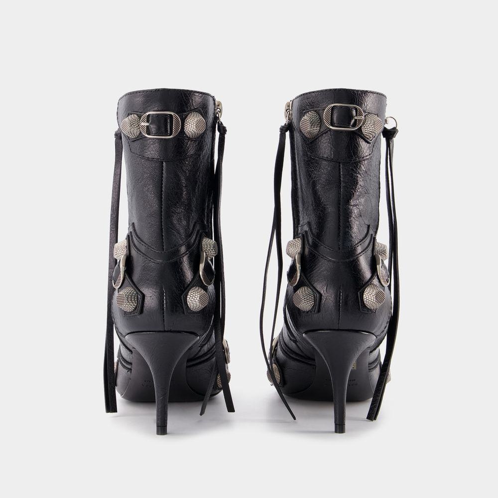 国内発送 Cagole M70 Ankle Boots レザー ラムスキン BALENCIAGA BALENCIAGA Balenciaga BALENCIAGA CAGOLE M70 ANKLE BOOTS