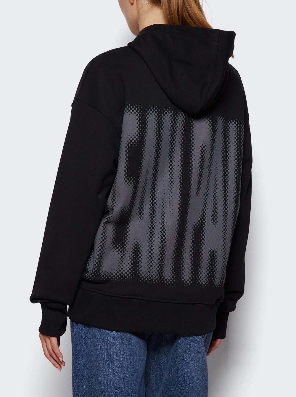 Printed Hoodie Black - 4