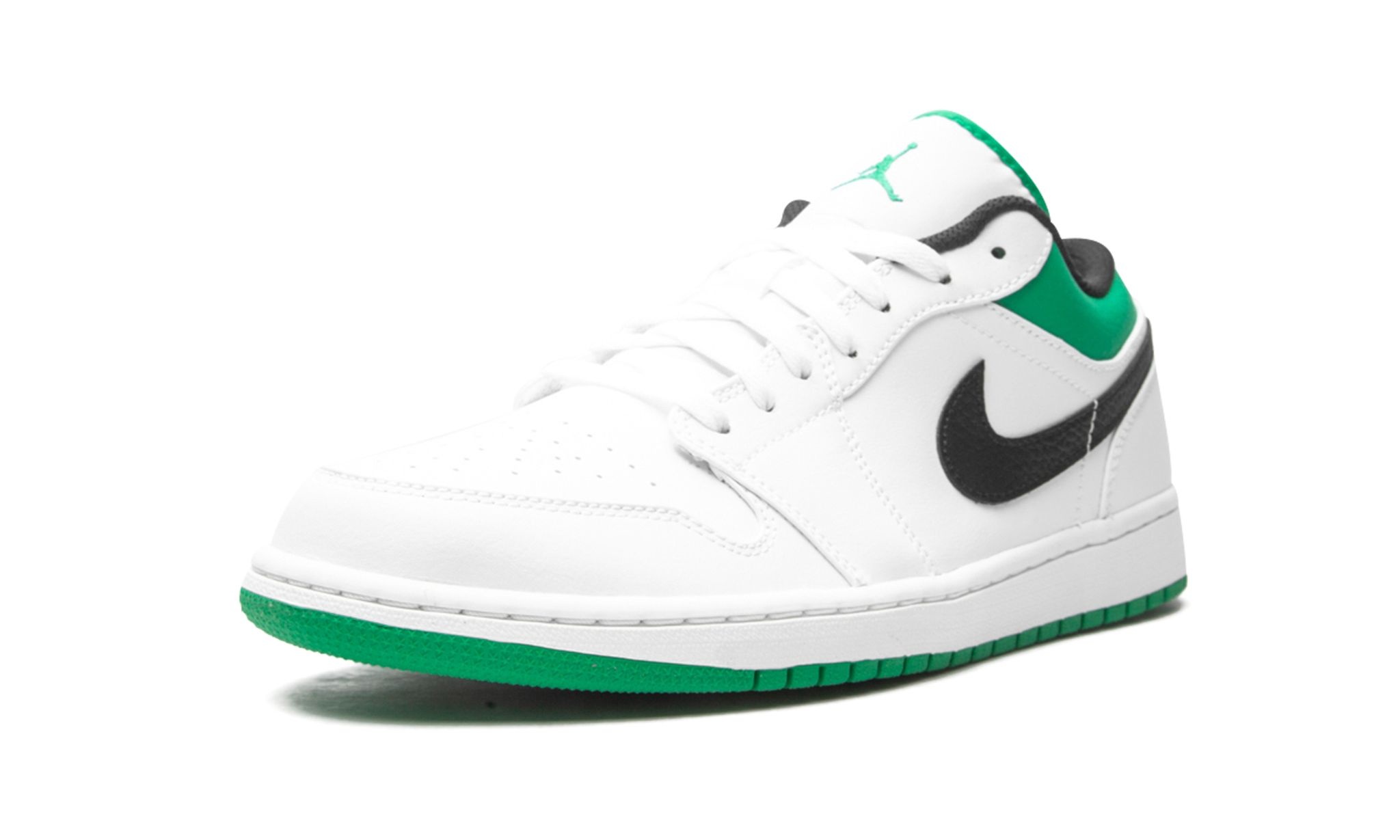 Air Jordan 1 Low "White / Lucky Green" - 4