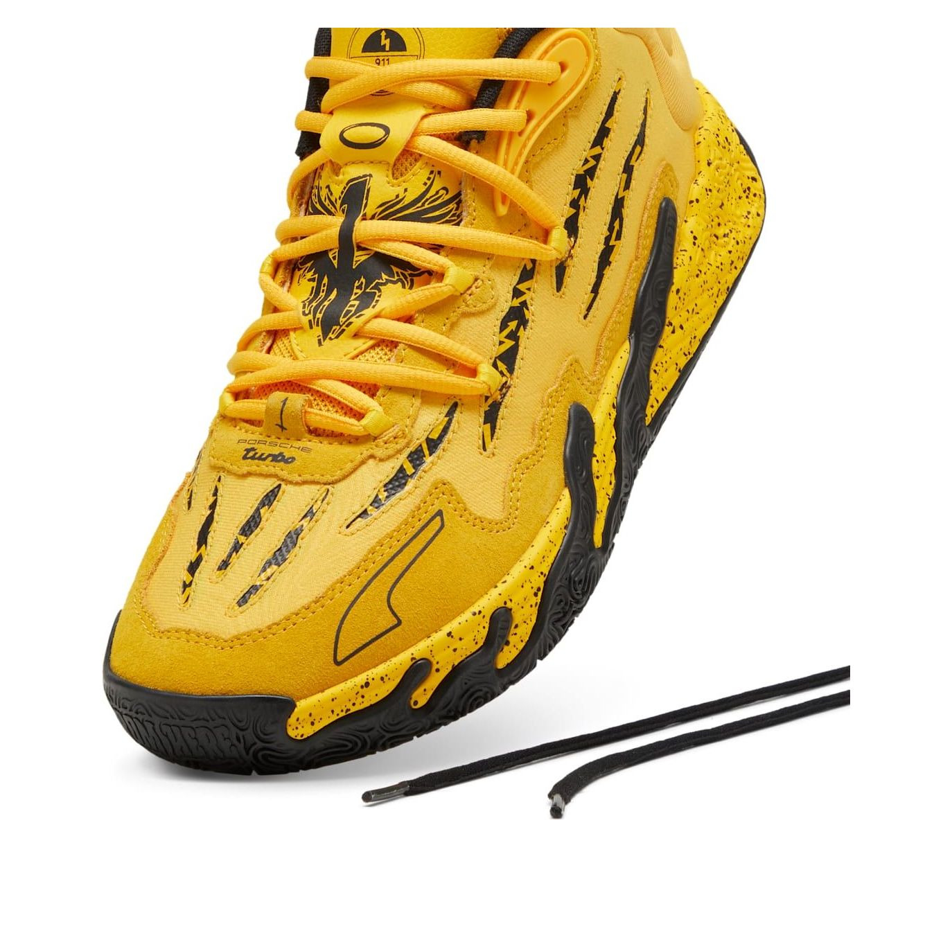 PUMA x LaMelo Ball MB.03 Porsche Sneakers 'Yellow Black' 309847-01 - 5
