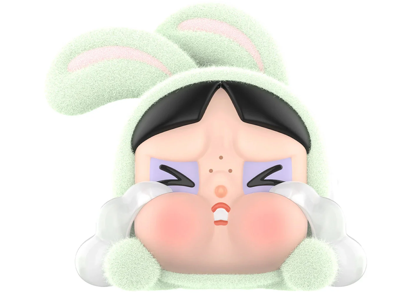 Pop Mart CRYBABY x Powerpuff Girls Series Bunny Buttercup Figure - 1