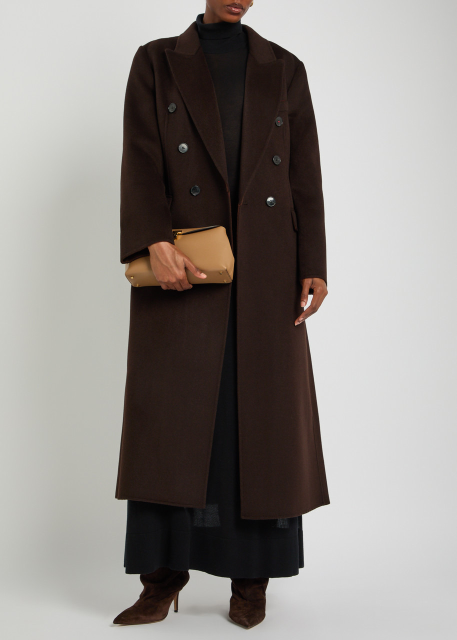 Victoria Beckham Double-breasted Wool and Cashmere-blend Coat - 4