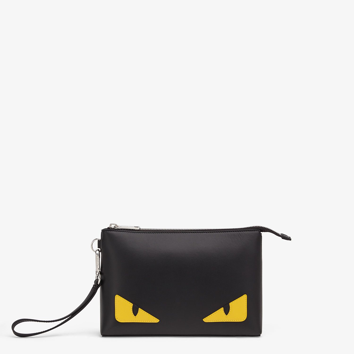 Black leather pochette - 1