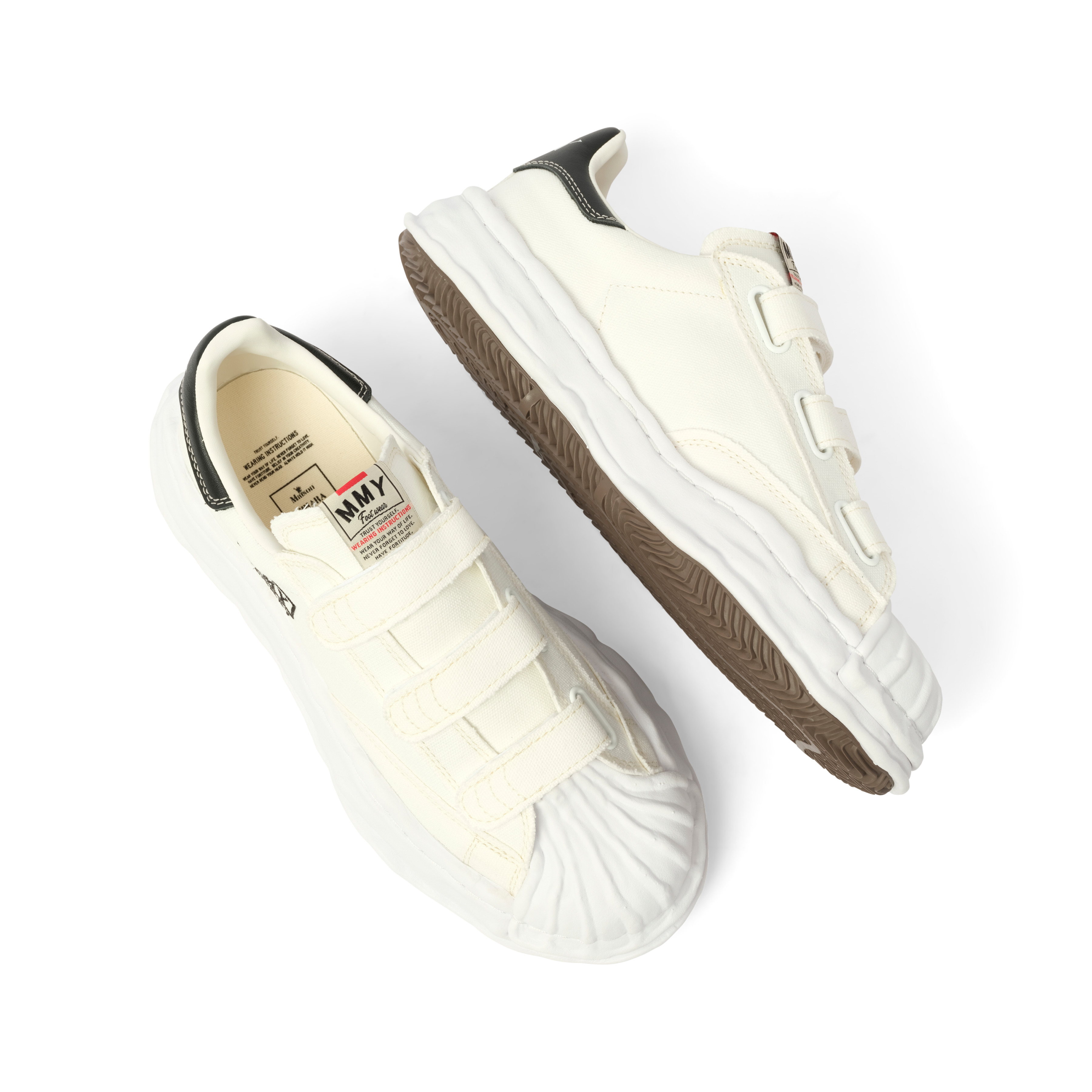 Blakey OG Velcro Sneaker in White - 4