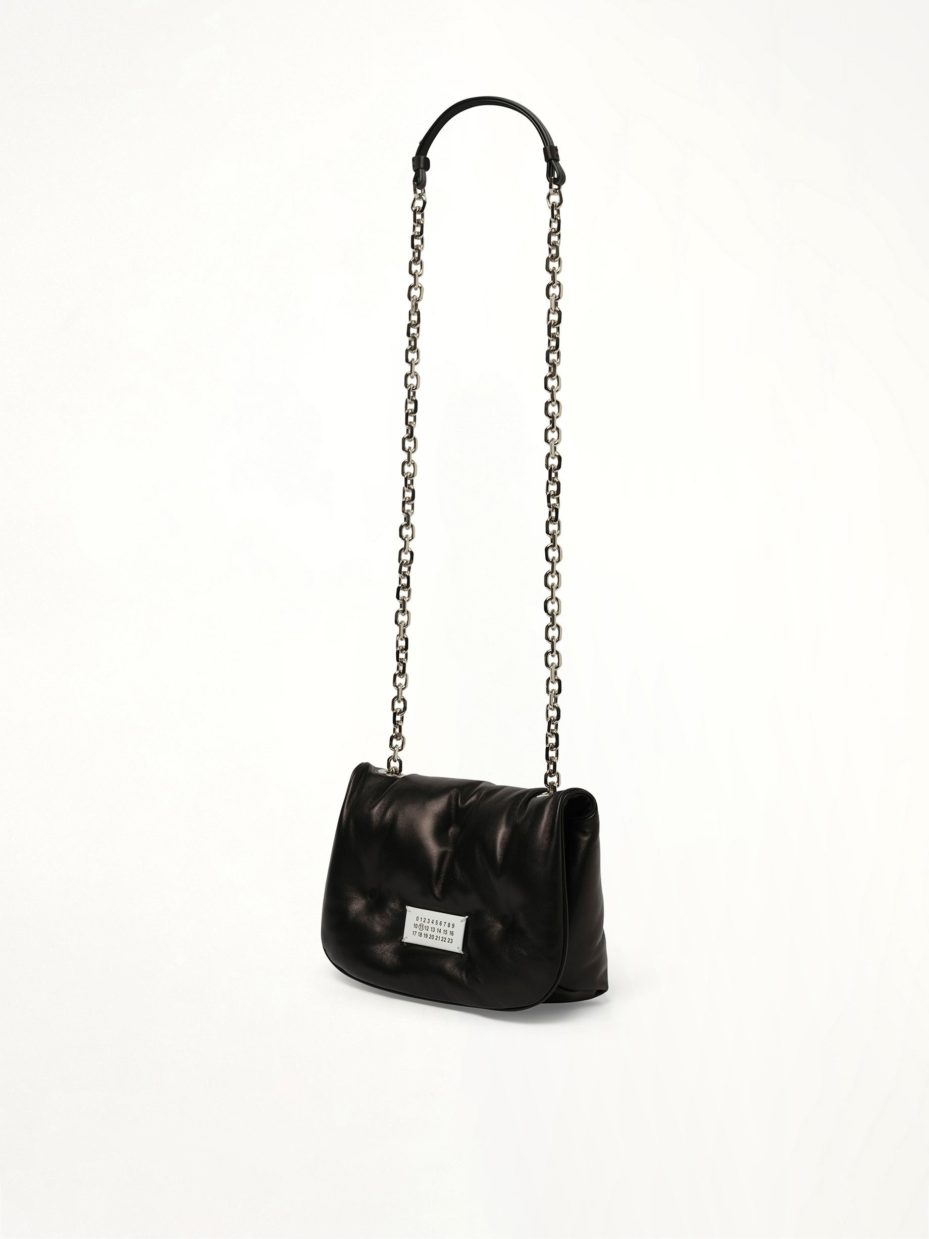 Small Glam Slam Flap Bag in Black - 2