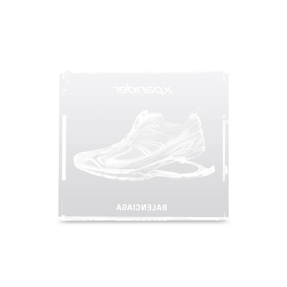 X-pander Sneaker Laser Cube in Grey - 4