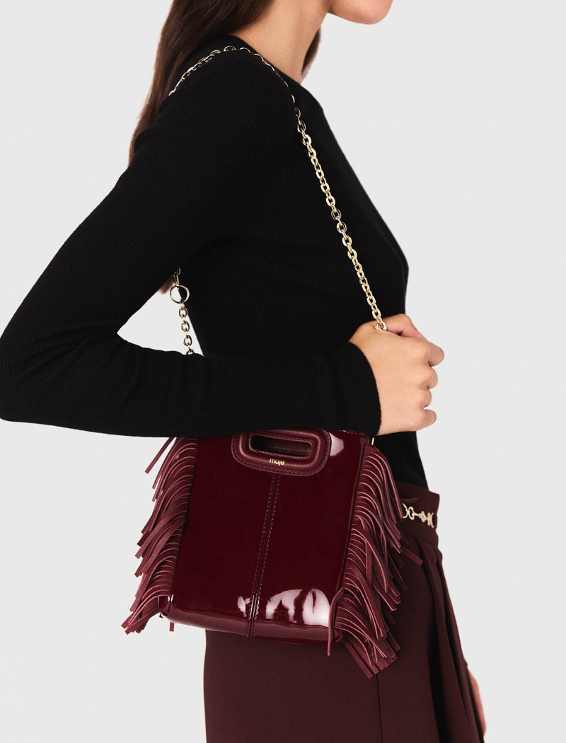 Patent leather M Mini bag 7