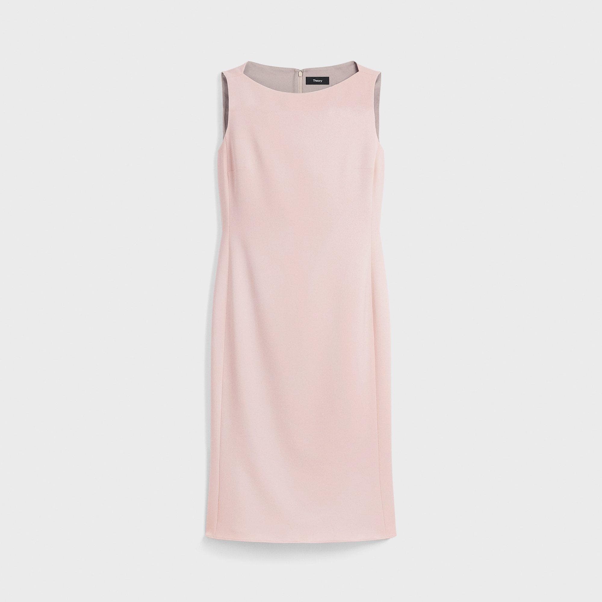 Flared Dress in Admiral Crepe - 1
