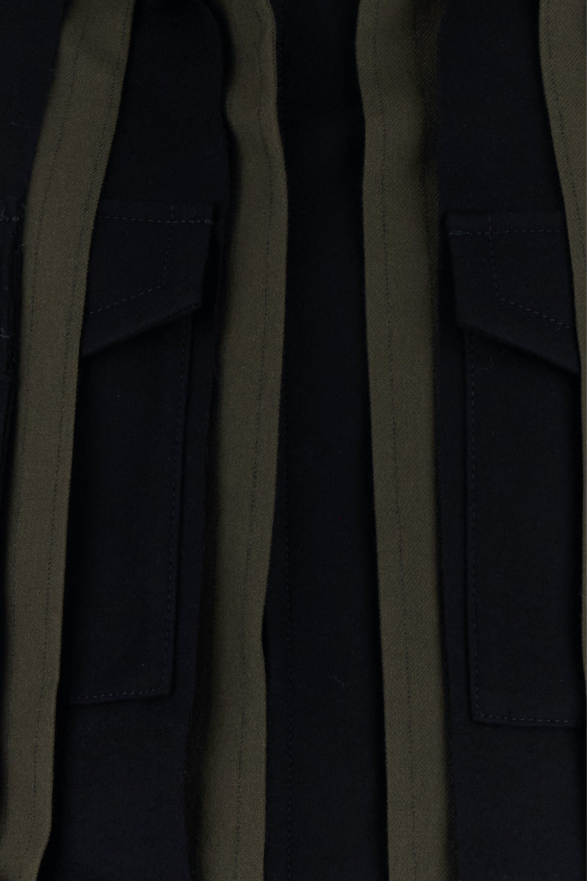 sacai Two-tone wool bomber jacket | gebnegozionline | REVERSIBLE