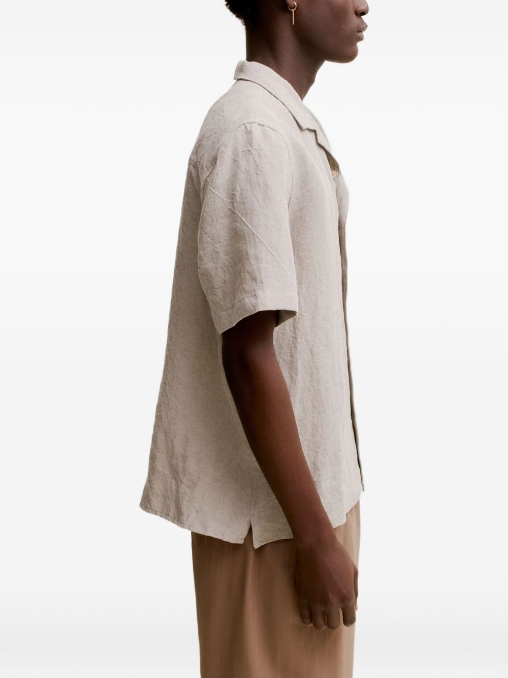 Gioia short-sleeve button-up shirt - 4
