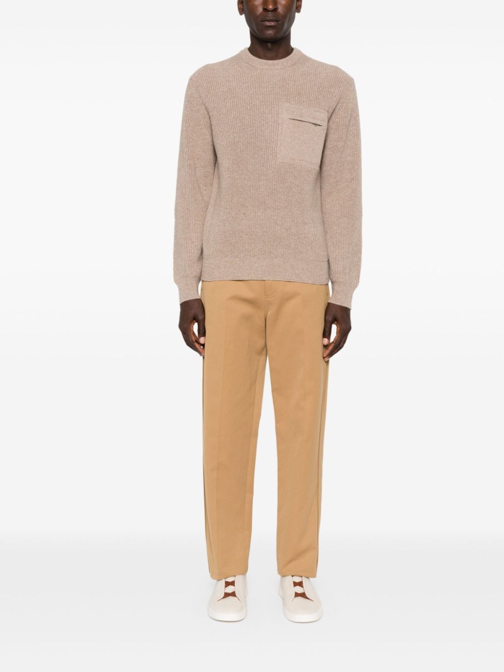 fine-knit cashmere jumper - 2