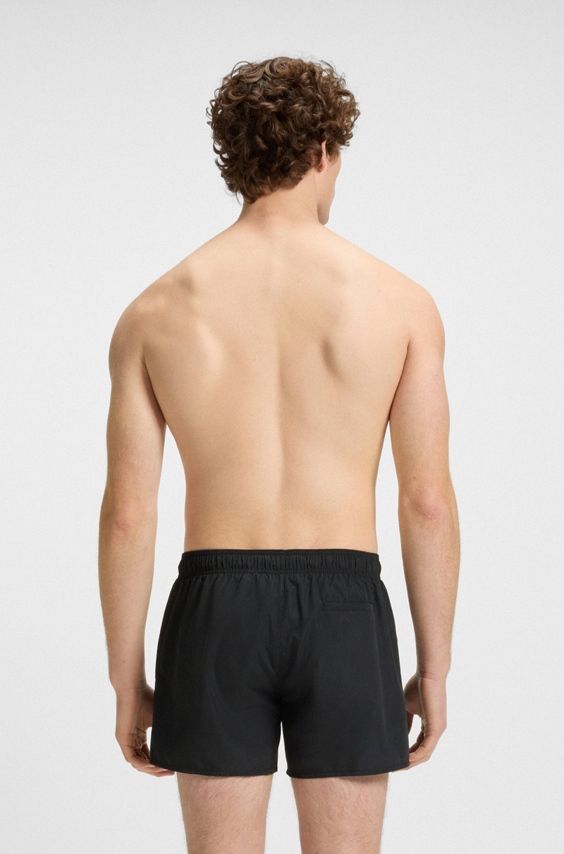 HUGO FULLY LINED SWIM SHORTS WITH LOGO DETAIL outlook