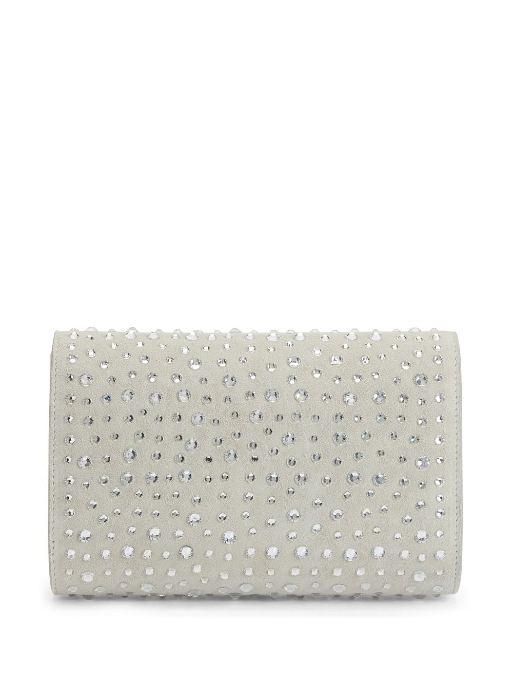 Cleopatra crystal-embellished clutch bag - 3