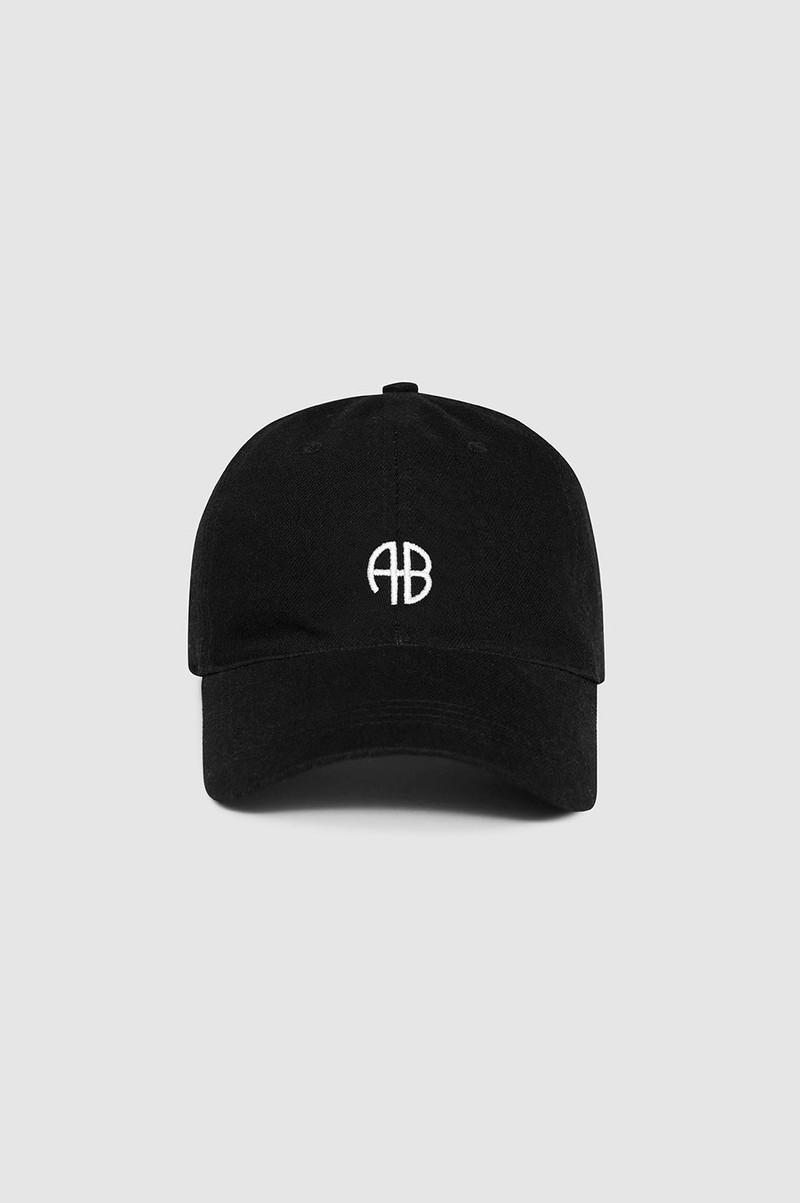 Jeremy Baseball Cap Ab - Black Denim 1