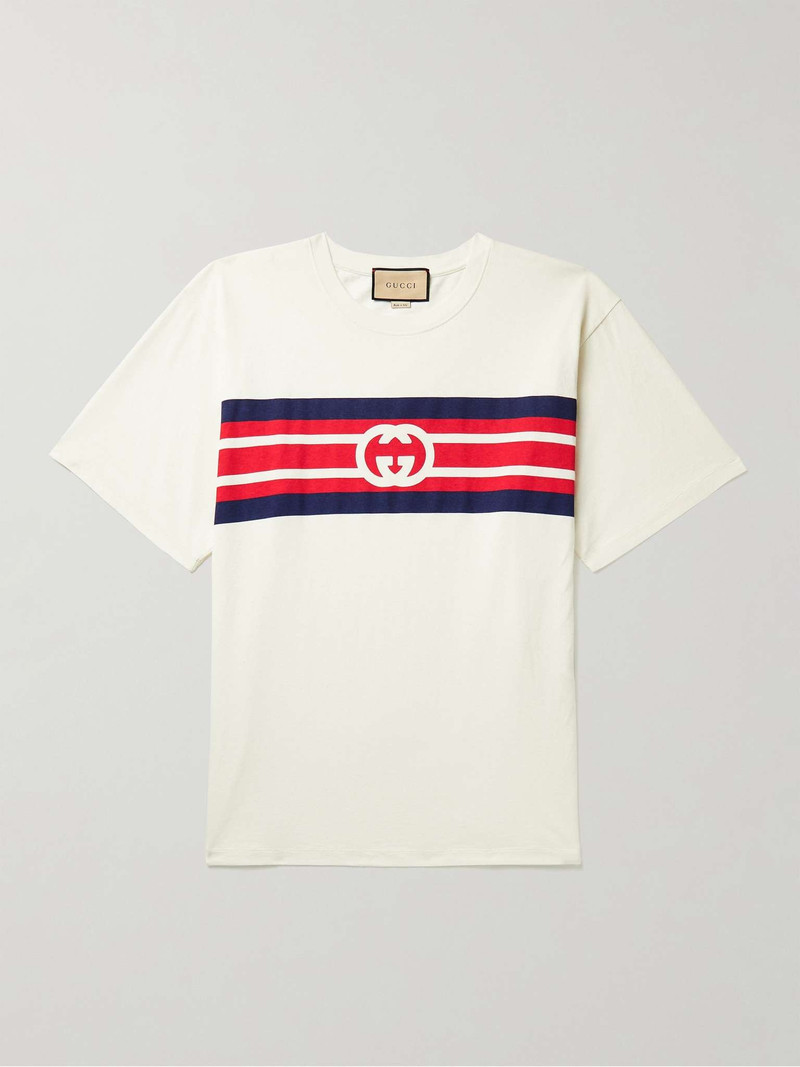 Logo-Print Cotton-Jersey T-Shirt - 1
