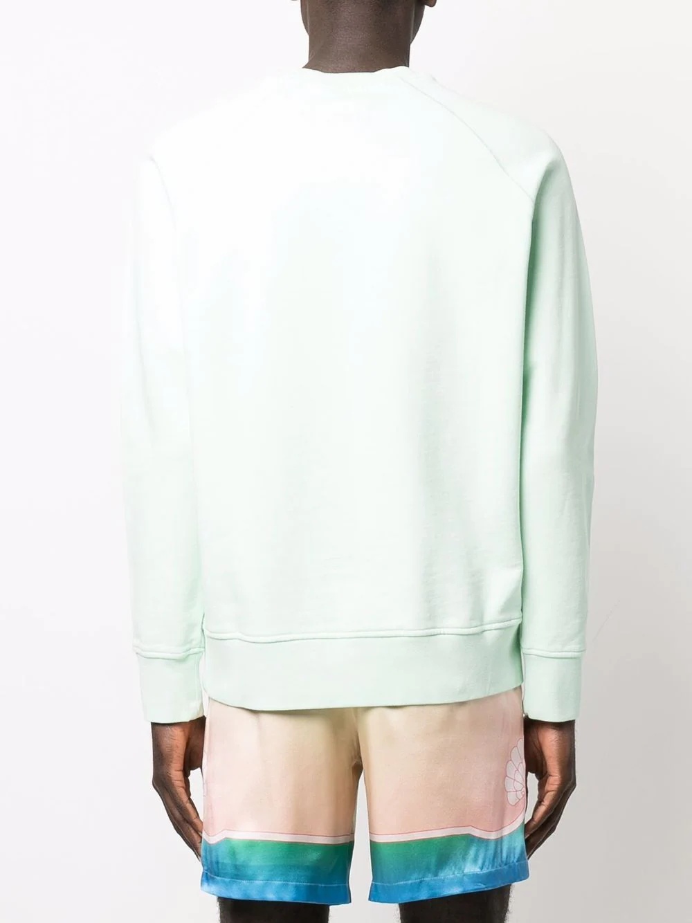 embroidered-logo sweatshirt - 4