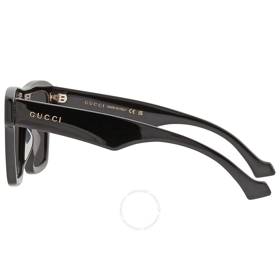 Gucci Solid Grey Rectangular Men's Sunglasses GG0962S 005 55 - 3