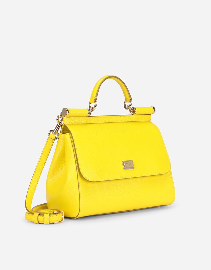 Medium Sicily bag in dauphine calfskin - 3