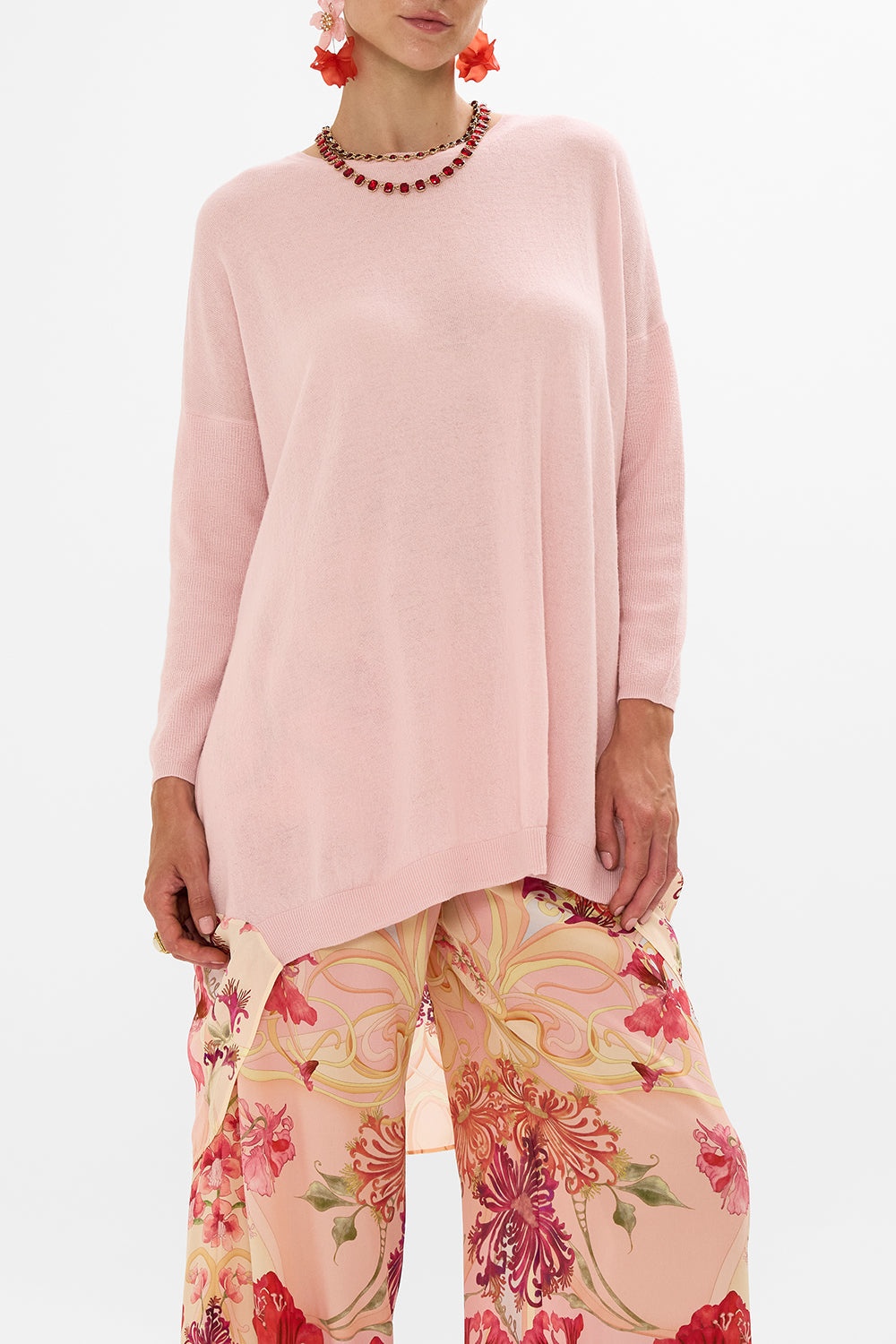 LONG SLEEVE JUMPER WITH PRINT BACK - 5