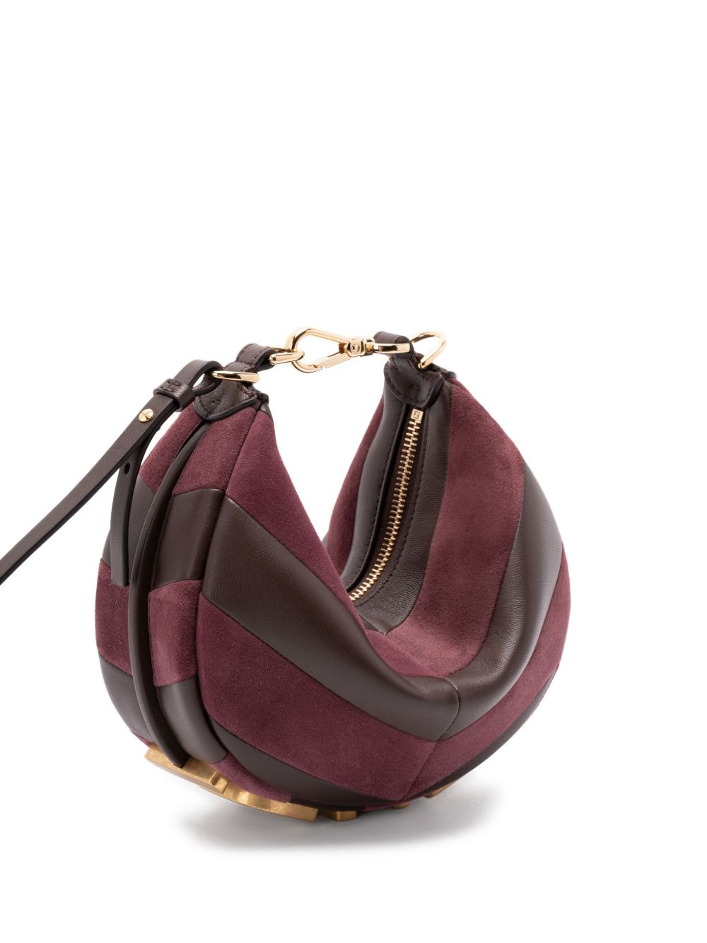 panelled shoulder bag - 3