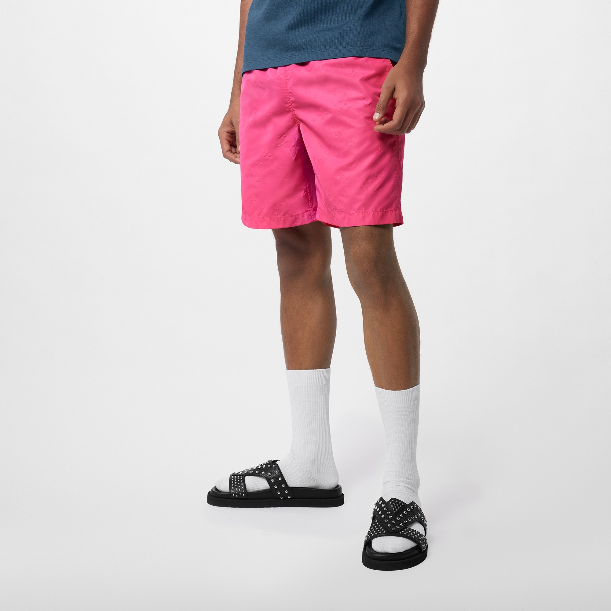 Monogram Nylon Swim Board Shorts - 5