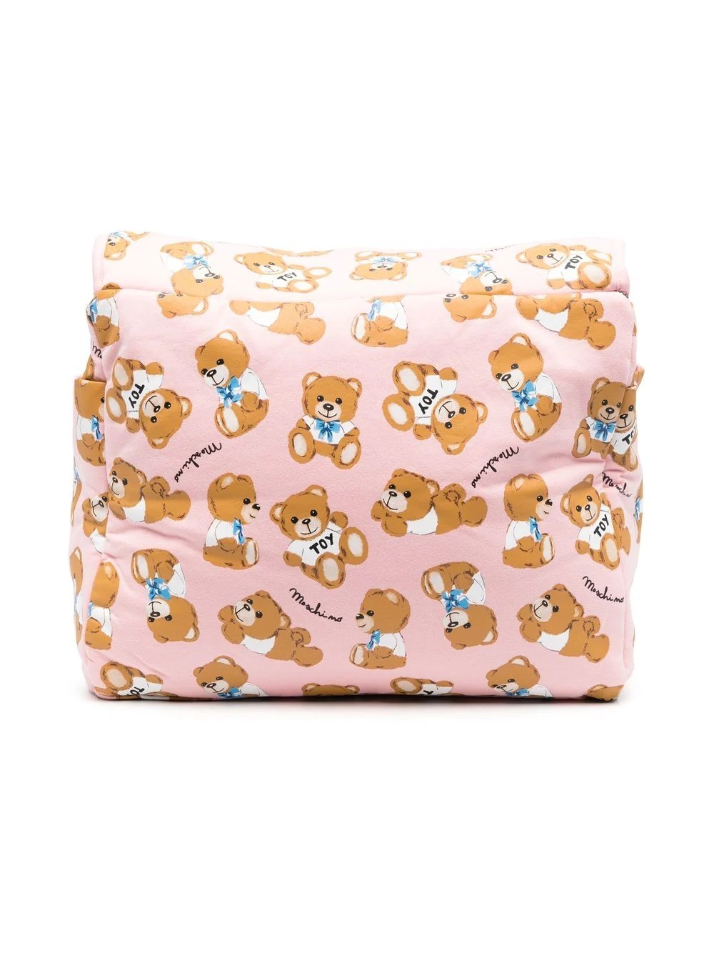 teddy bear-print baby changing bag - 3