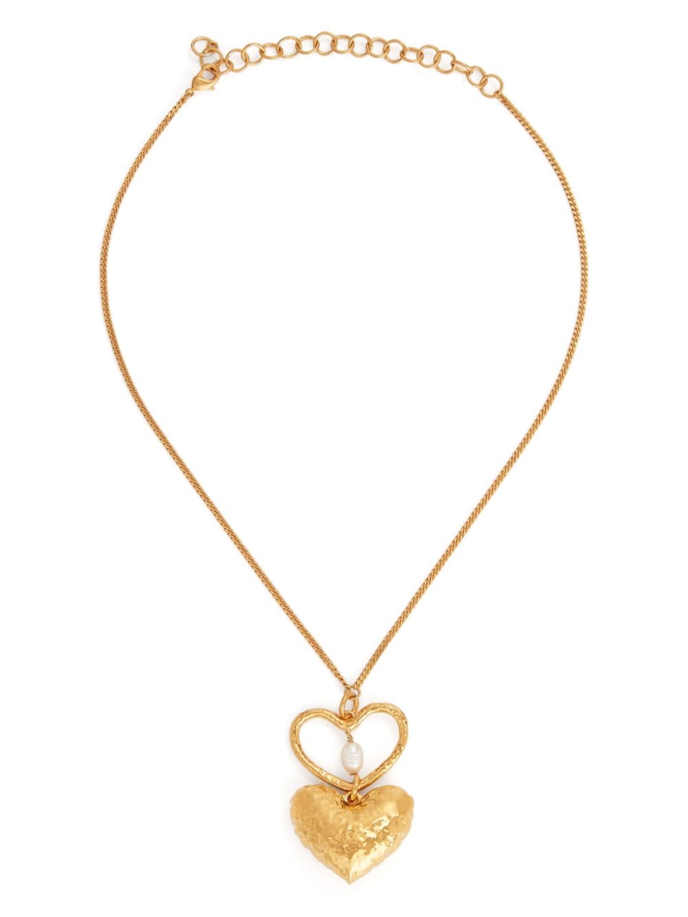 Double Heart necklace - 1