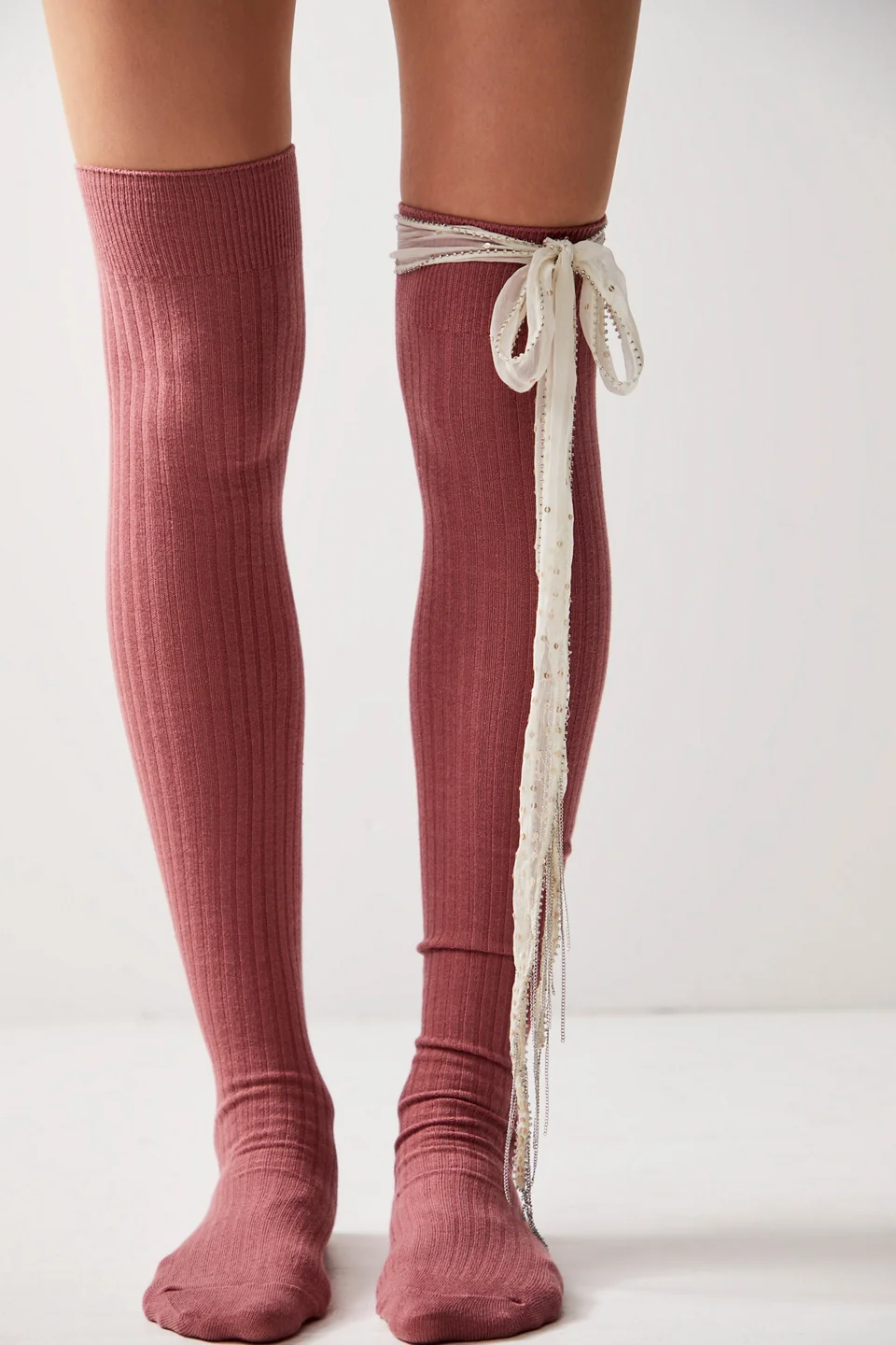 Viola Over-The-Knee Socks - 1