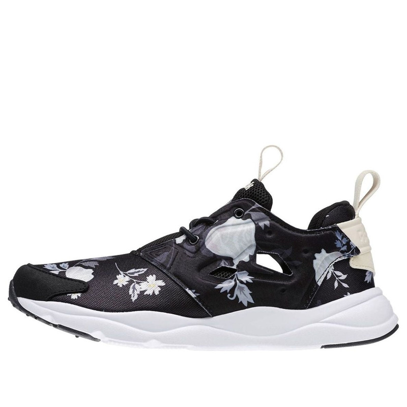 (WMNS) Reebok Furylite Sr Running Shoes Black/White V63576 - 1