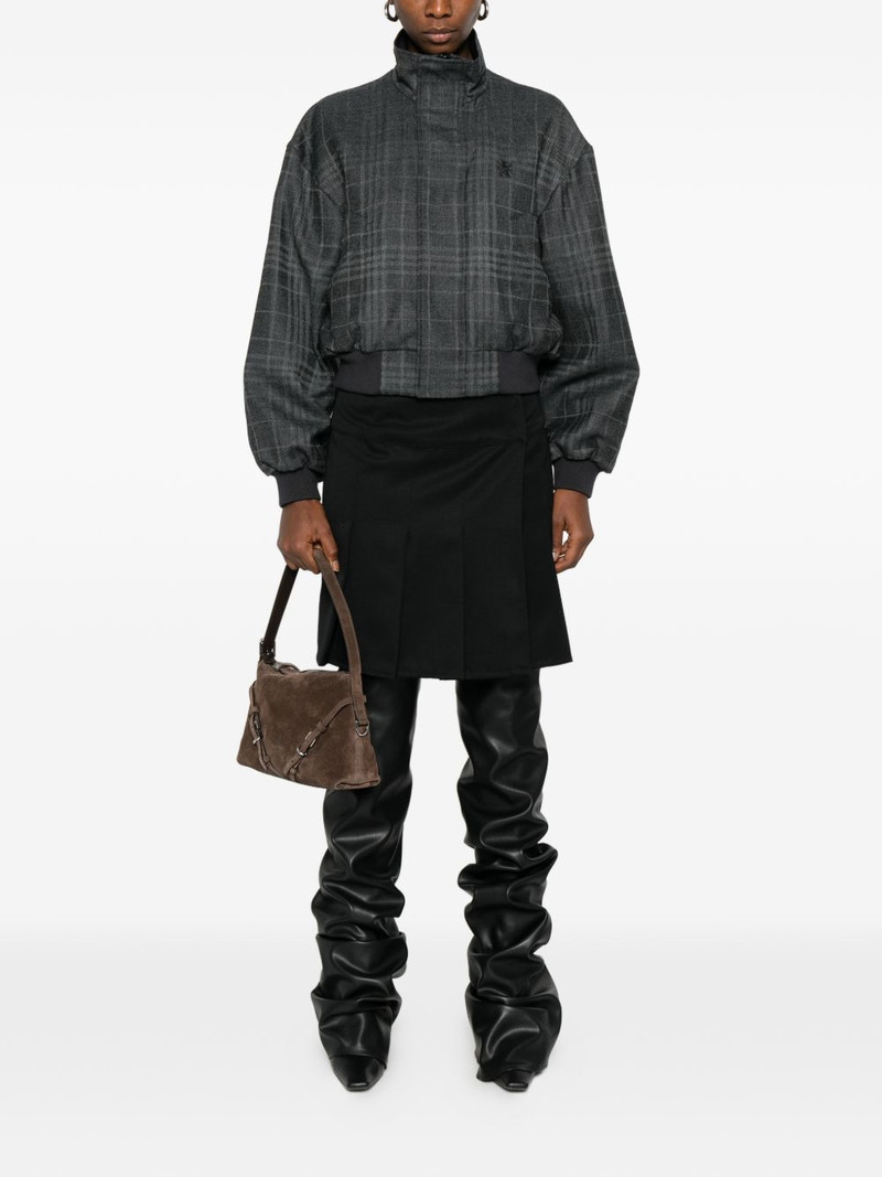 BALENCIAGA check bomber jacket outlook