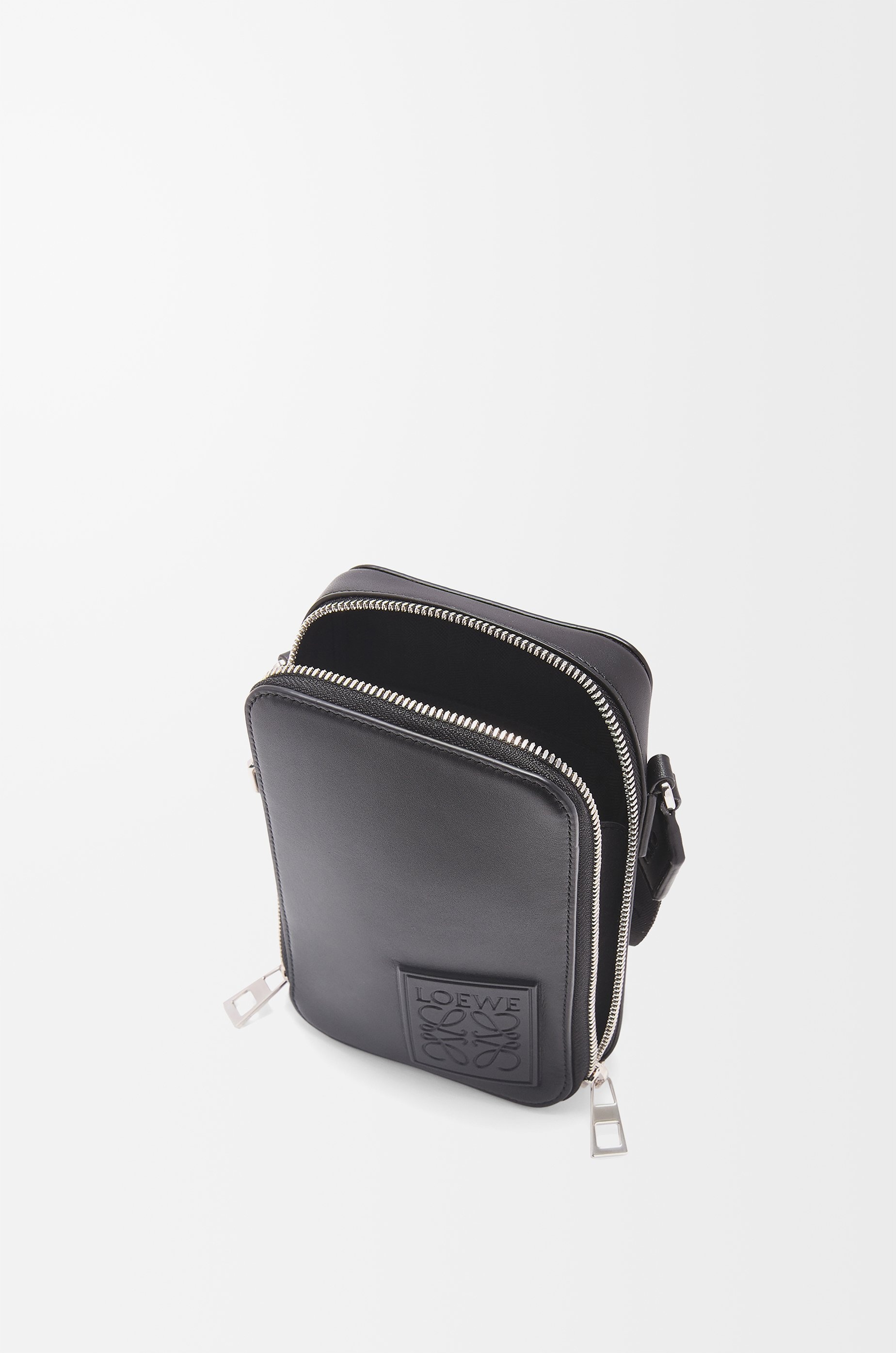 Vertical Crossbody Pocket in satin calfskin - 6