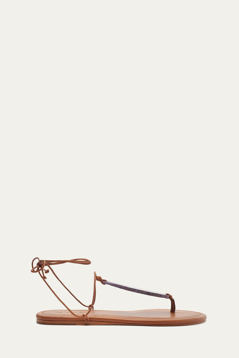 Stone Flat Sandal 1