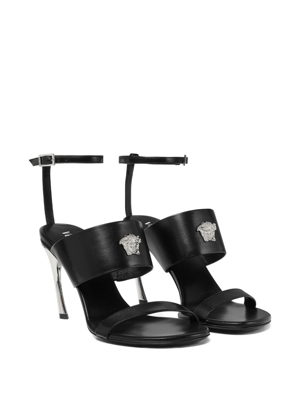 Medusa Head-embellished ankle-strap sandals - 2