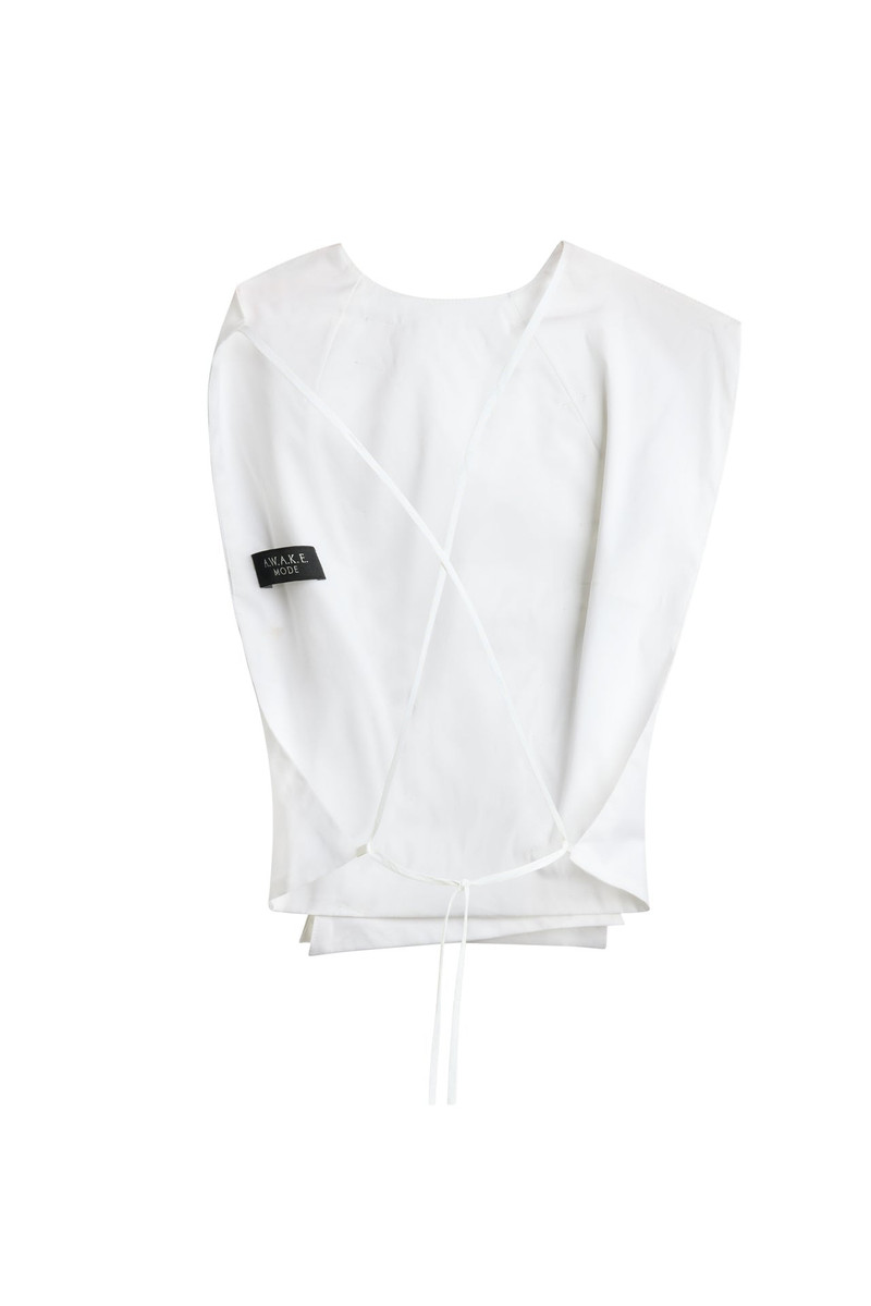 OPEN BACK BIB-FRONT TOP WHITE 5