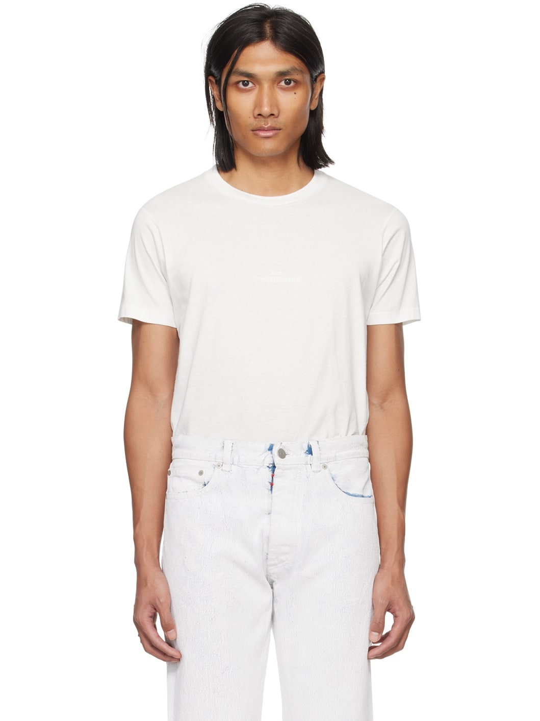 White Reverse T-Shirt - 1