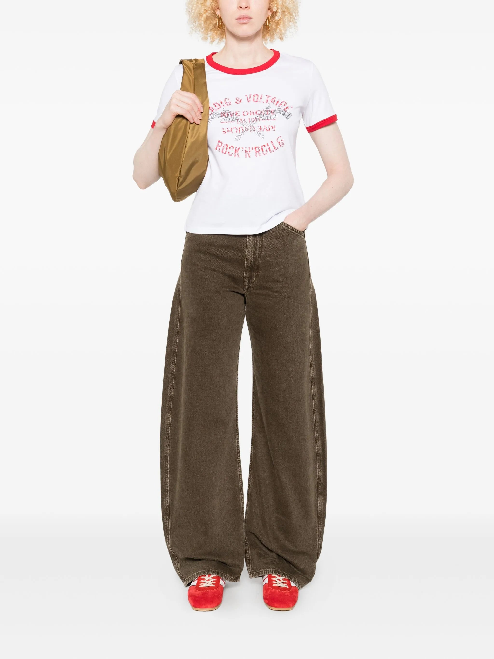 Zadig & Voltaire Rhinestone-embellished T-shirt - 4