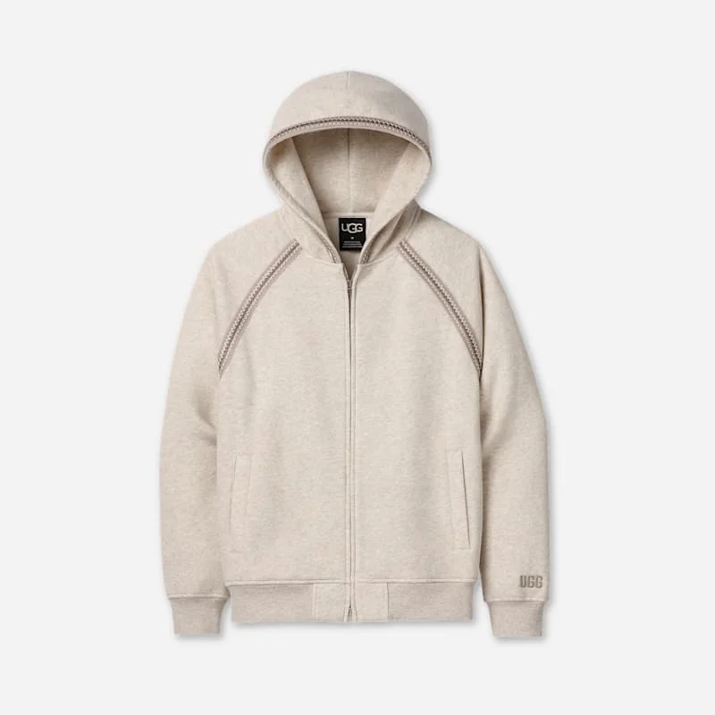 ® Men's Tasman Full-Zip Jacket in Caribou Heather - 1