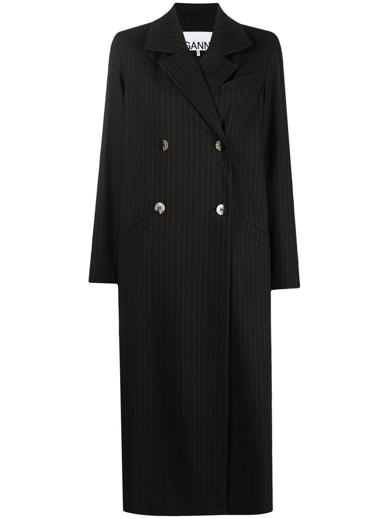 double-breasted striped coat 1