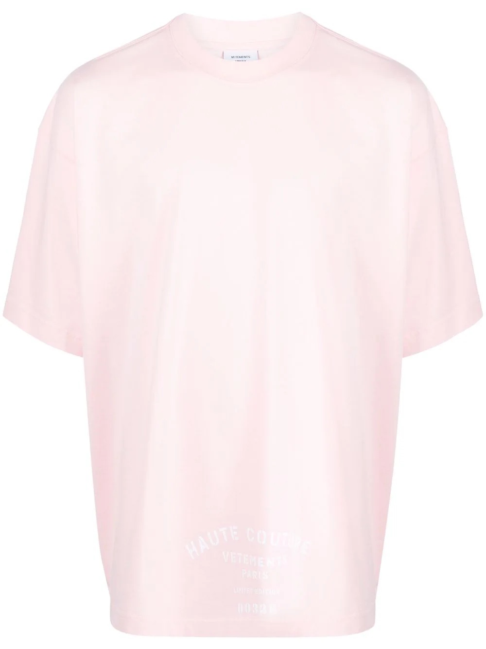 logo-print oversized T-shirt - 1