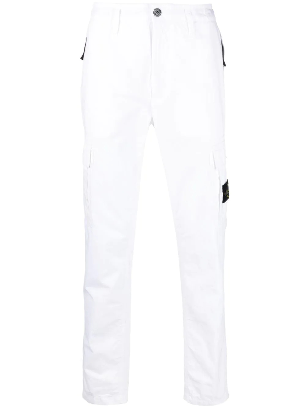 Compass-patch cargo trousers - 1