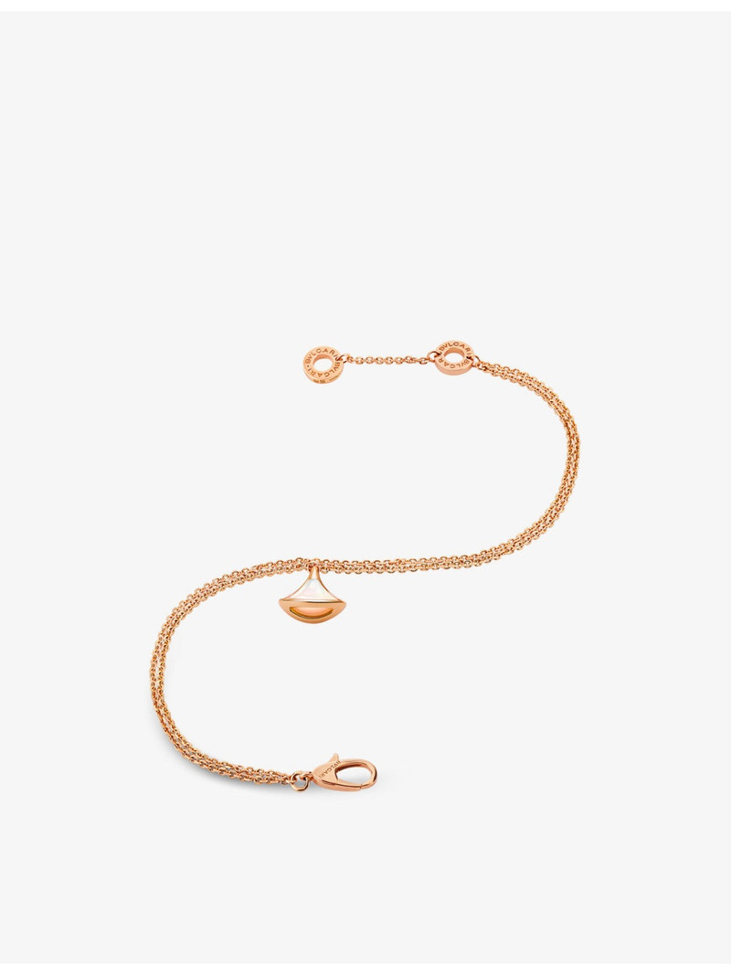 BVLGARI Diva's Dream 18ct rose-gold bracelet outlook